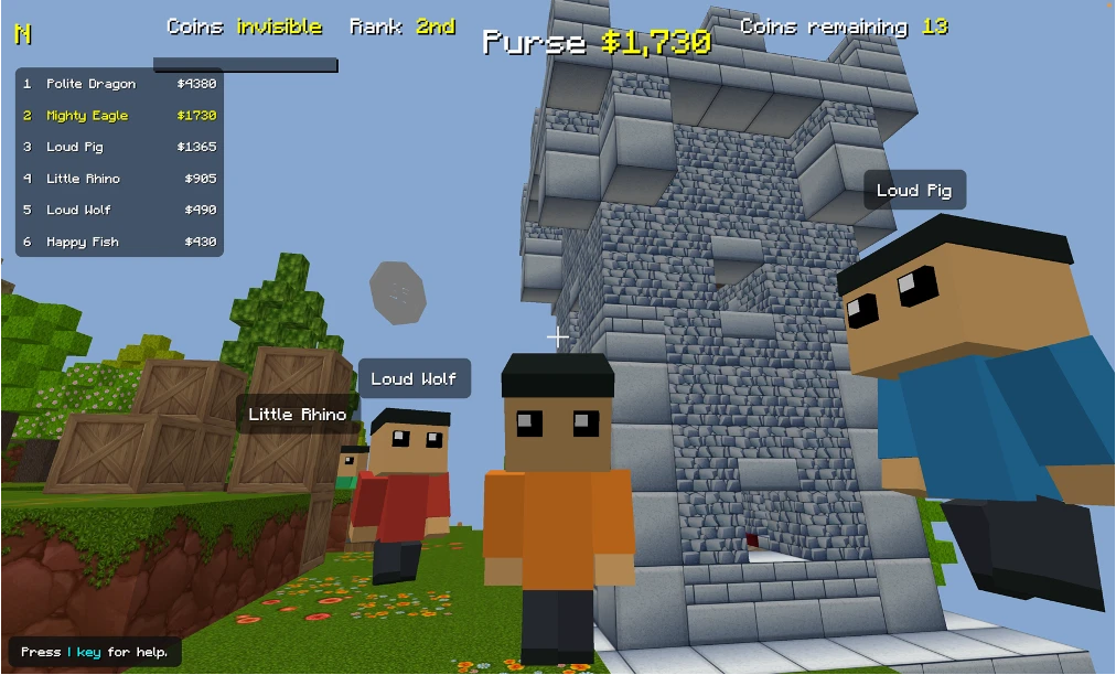 Blockerzz Gold Rush multiplayer gameplay with console-quality graphics